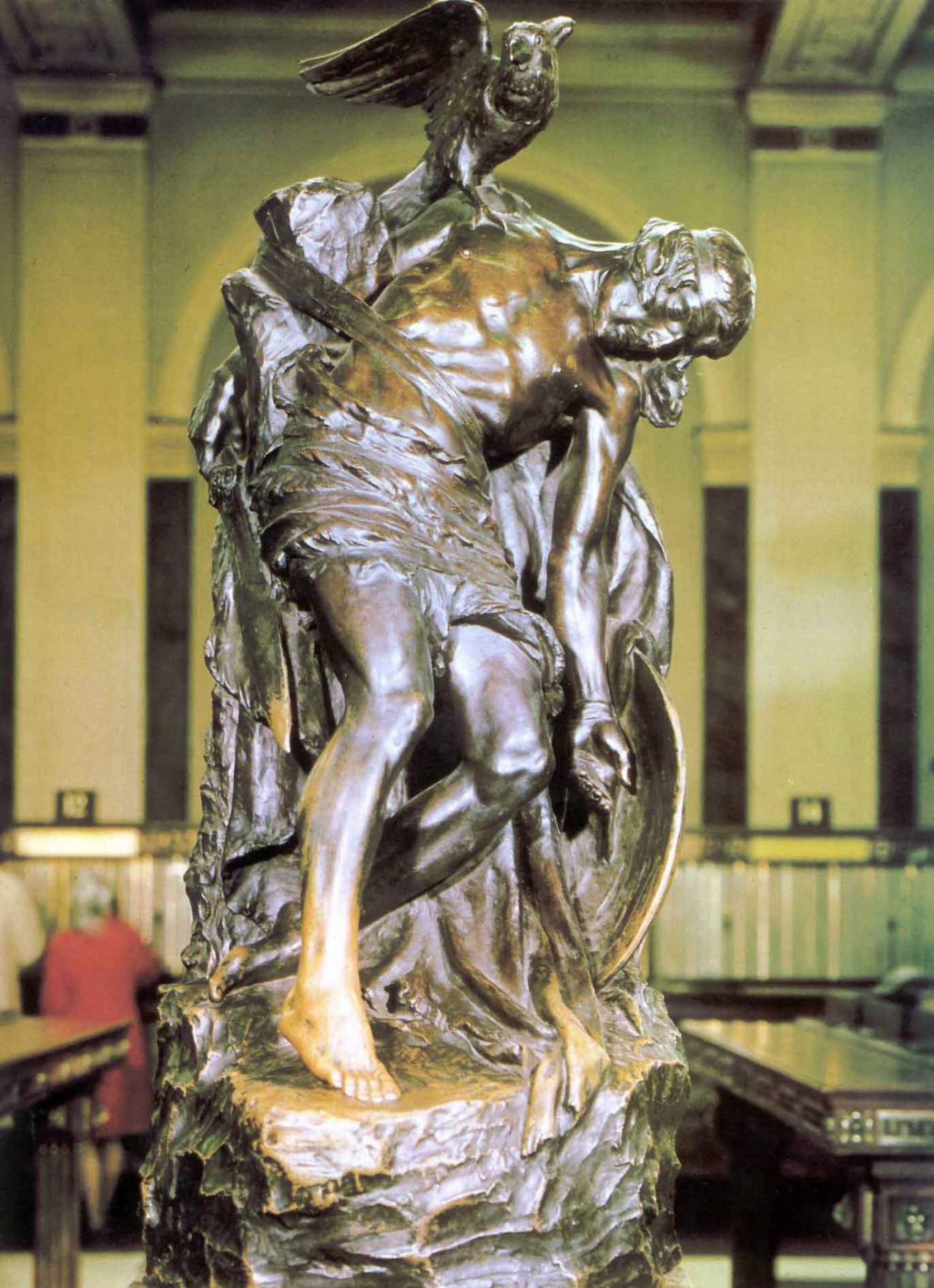 La statue de Cûchulainn à la GPO de Dublin