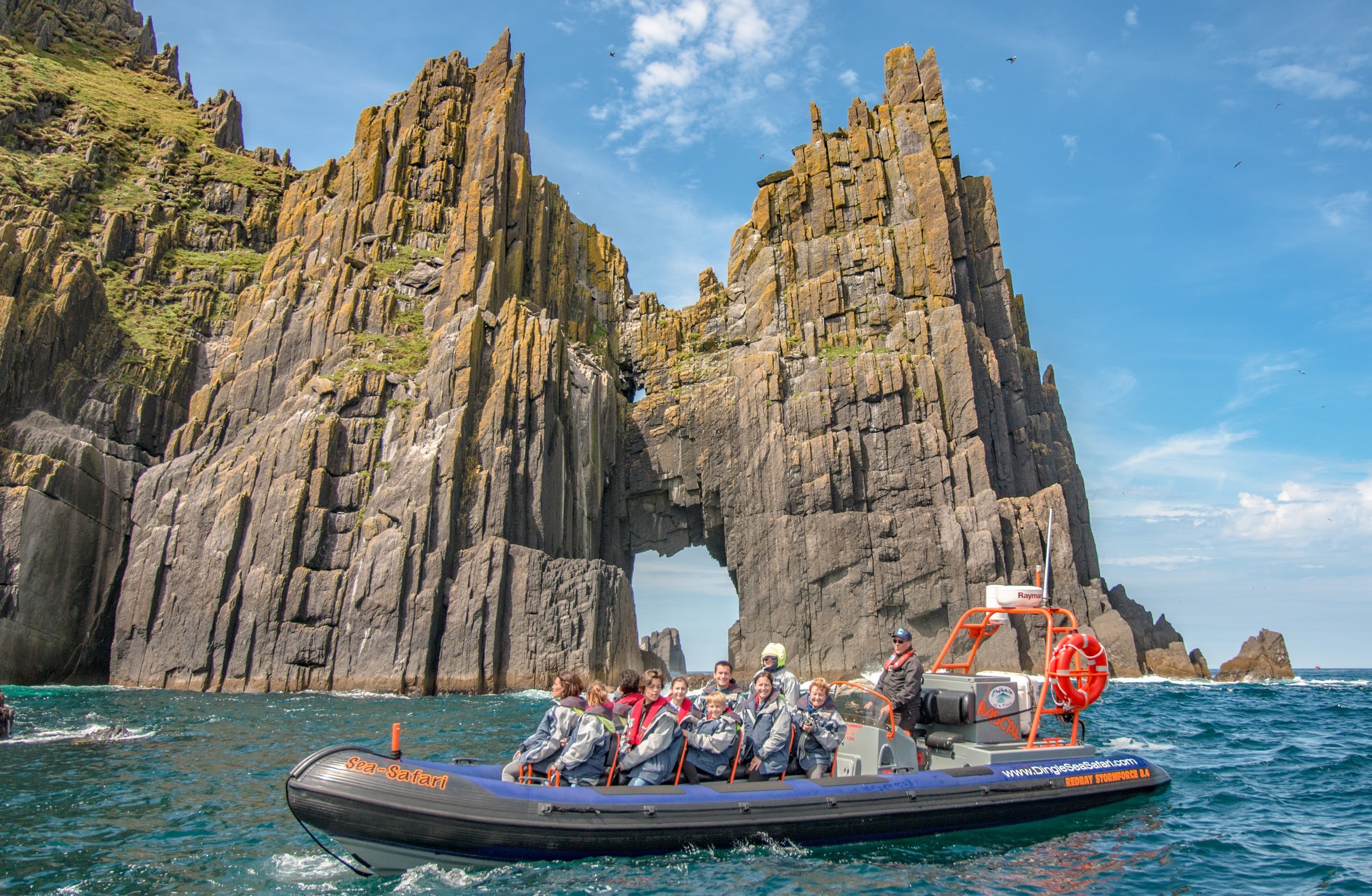 Le bateau du Dingle Sea Safari - www.dingleseasafari.com
