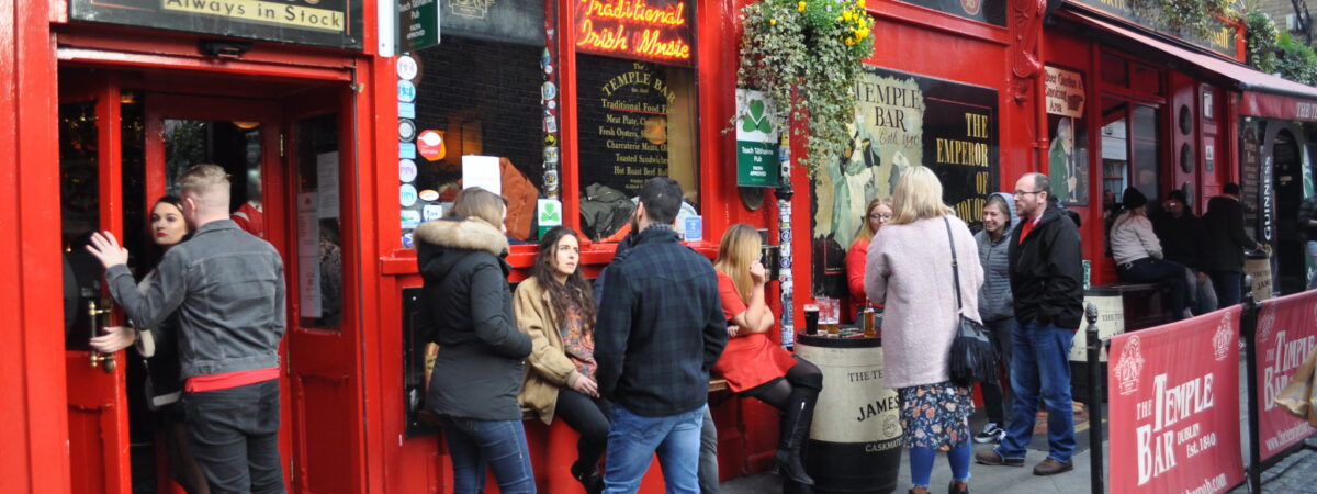 Temple Bar à Dublin -  Claudia Schillinger - cc