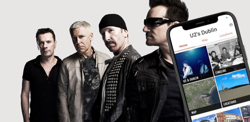 U2’s Dublin, a mobile app that lets you discover Dublin through the band U2!