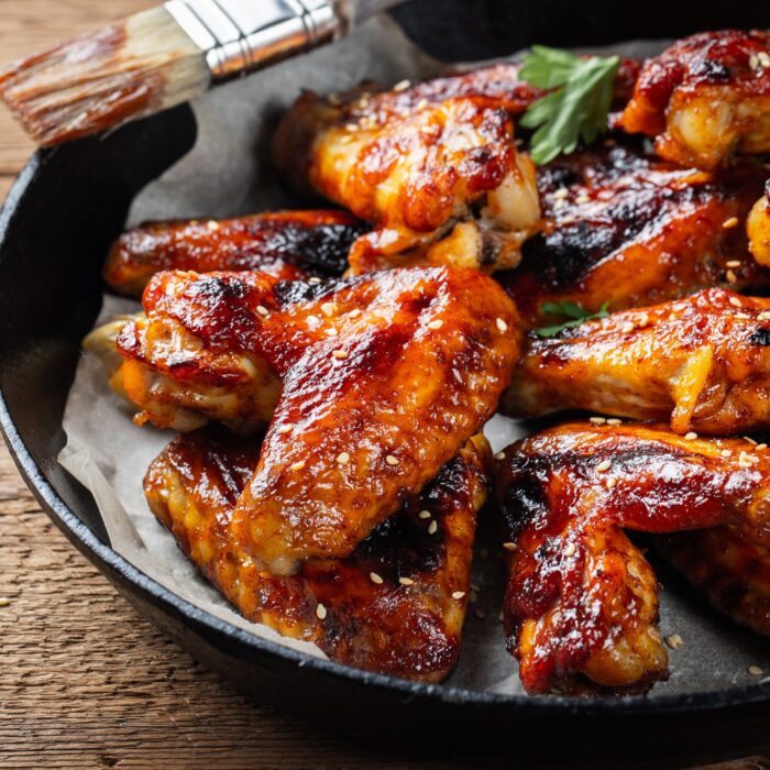 chicken wings guinness