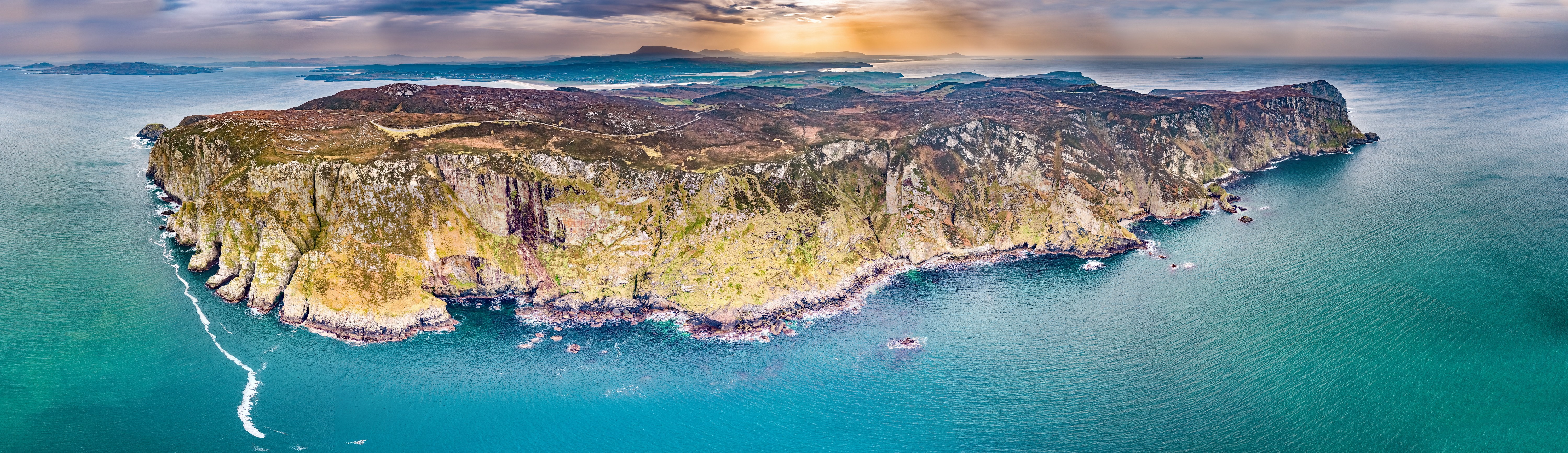 Vue aérienne de Horn head - © Lukassek 