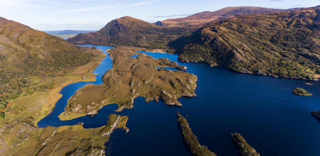 Vue aérienne du Parc National de Killarney - © Gabriel Cassan