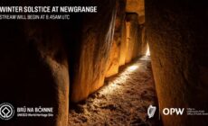 Newgrange, on the occasion of the winter solstice