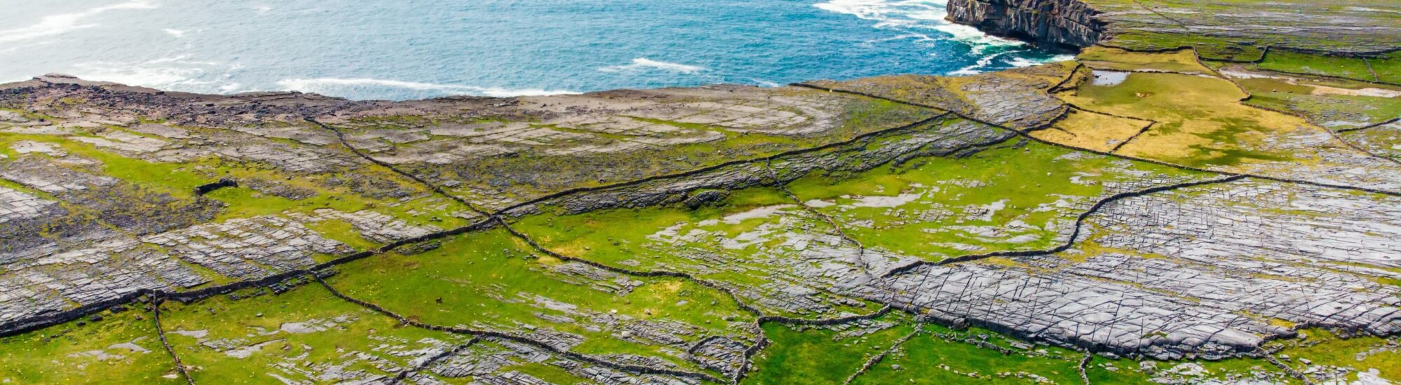Stone walls in Ireland