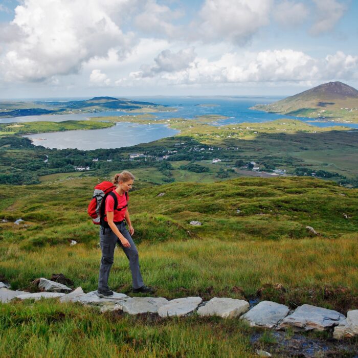 Hiking in Connemara - Hiking in Connemara - © panimo