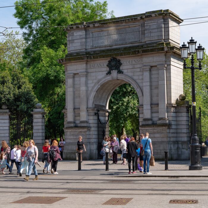 st stephens green fusiliers arch