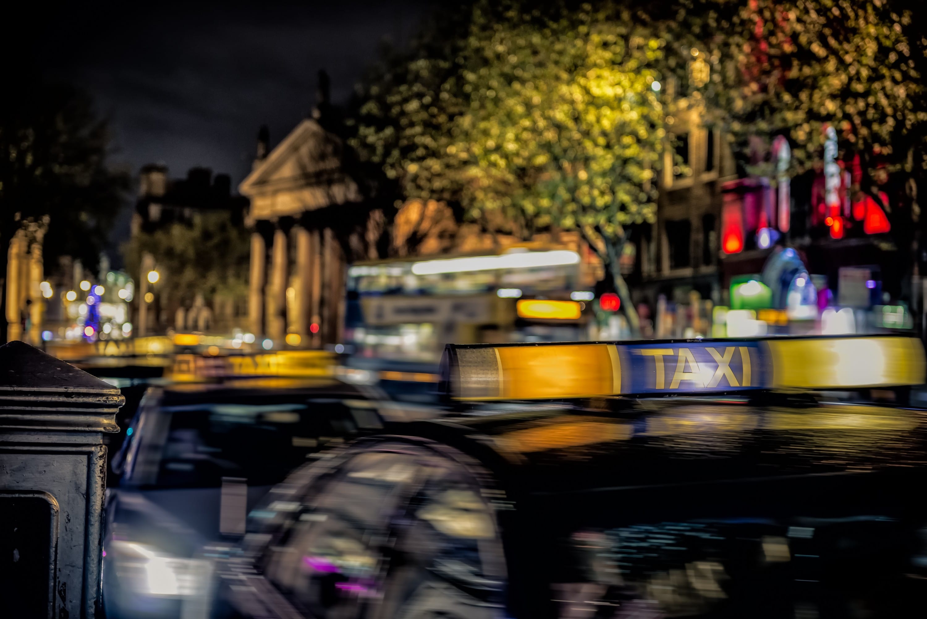 Un taxi à Dublin - © massimofusaro