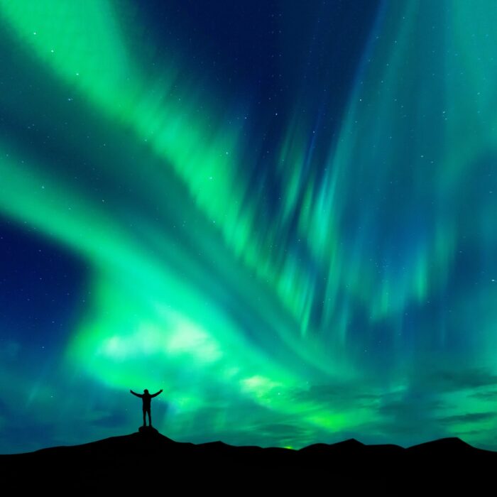 Northern lights in Ireland - © basiczto