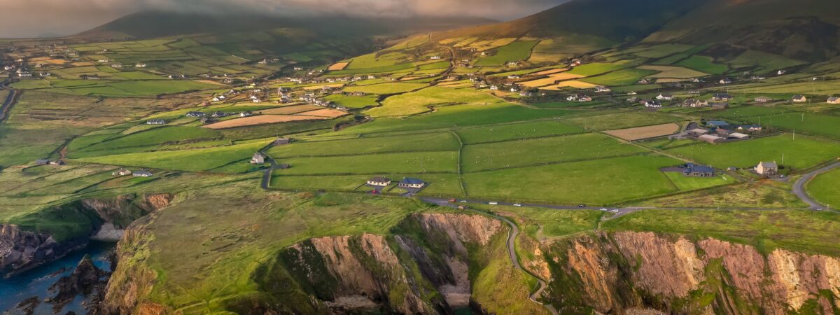 Aerial view of Dunquin - © Cristi
