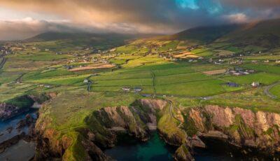 Aerial view of Dunquin - © Cristi