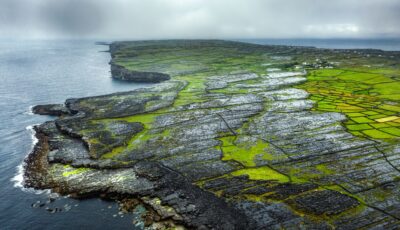 Aerial view of Inishmore - © Viktor Posnov