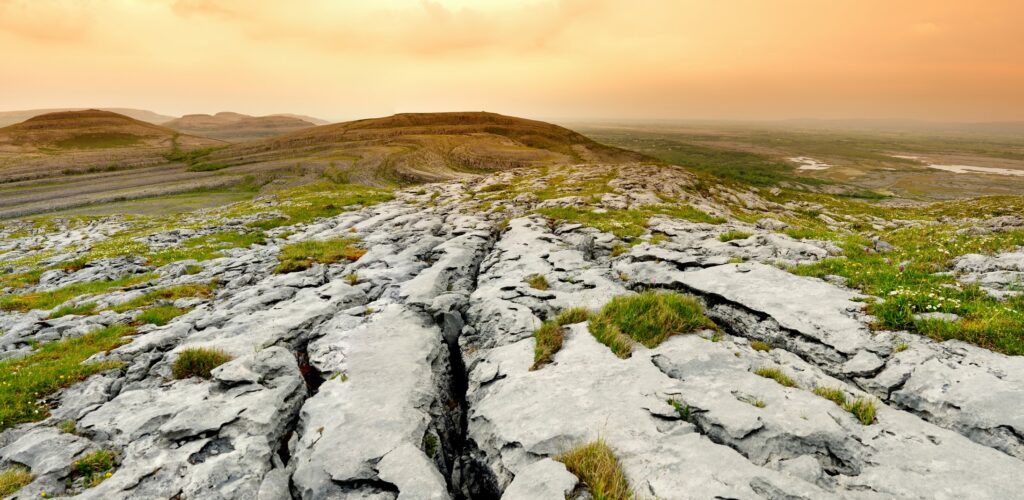 Vue sur le Burren irlandais - © MNStudio 