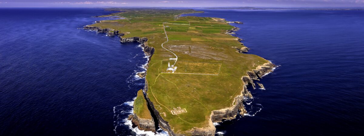 Vue aérienne de Loop Head - © Peter Krocka