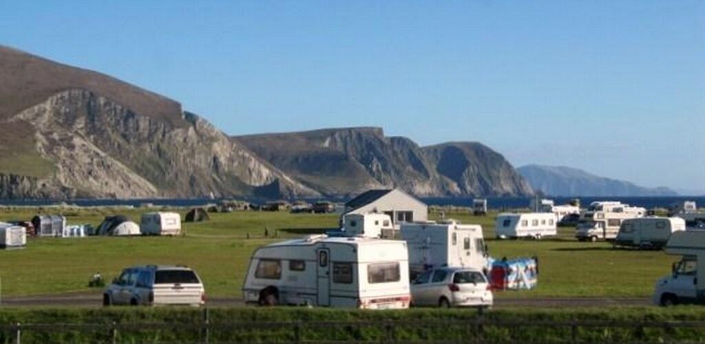 keel sandybanks caravan camping park