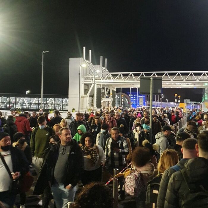 dublin airport queue