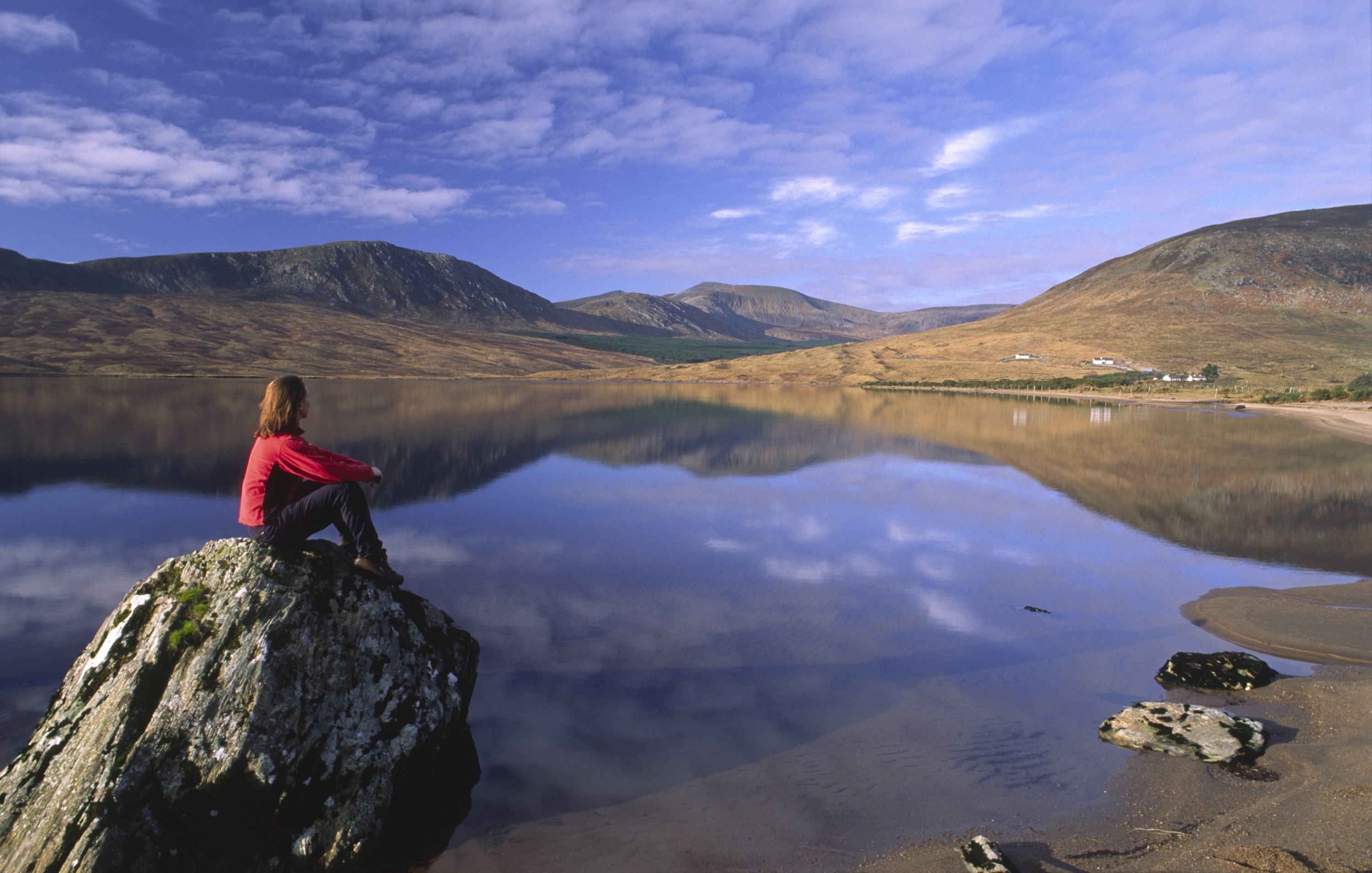 les montagnes de Nephin Beg vues de Lough Feeagh - © Gareth McCormack