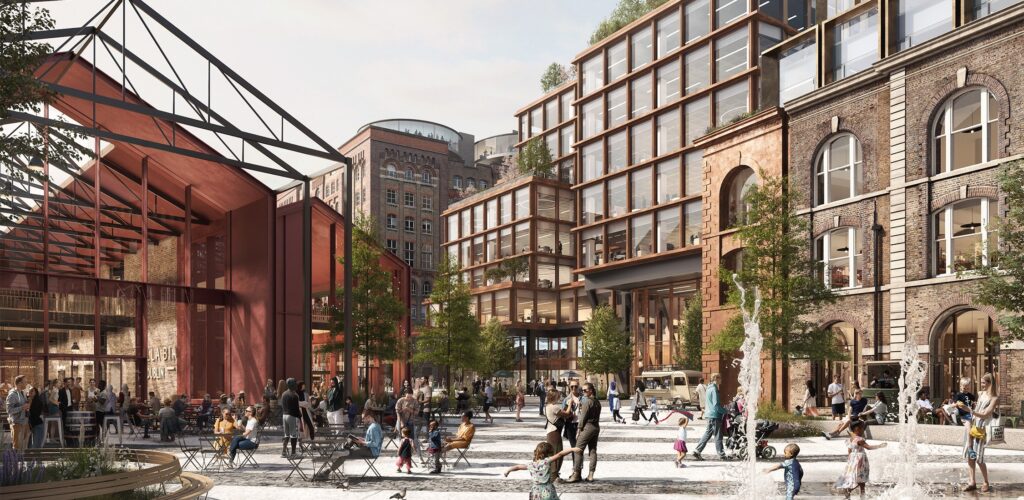 Aperçu du futur Guinness Quarter - https://libertiesdublin.ie/guinness-quarter/