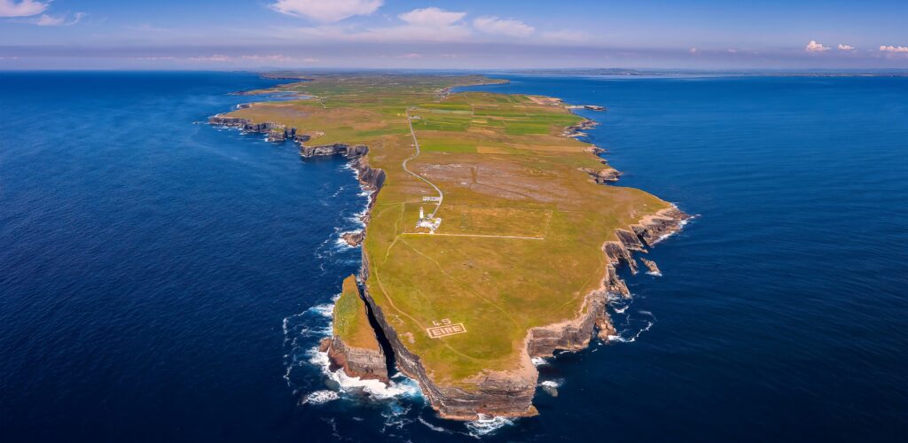 Vue aérienne de Loop Head - © Peter Krocka