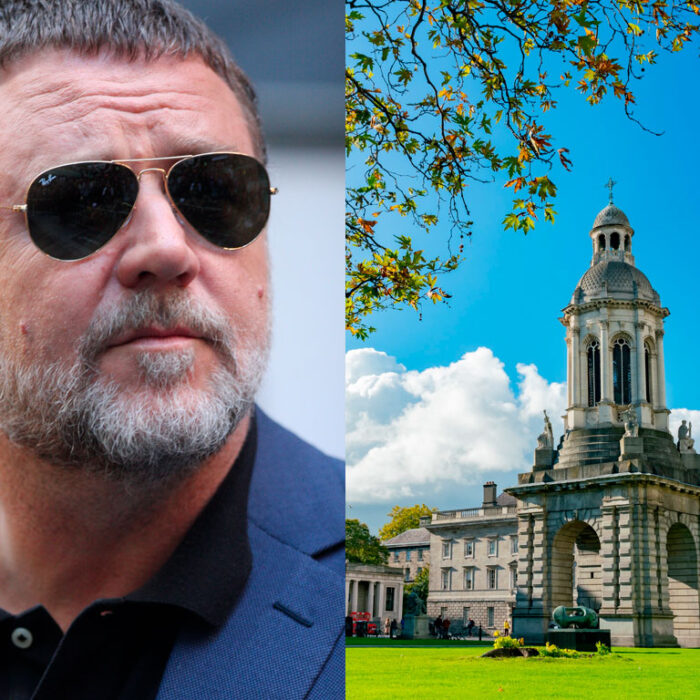 russel crowe trinity college dublin