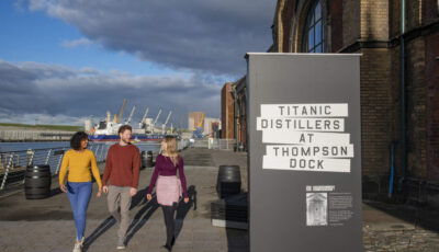 Access to the Titanic Distillers - © Tourism Ireland. Chris Hill Photographic