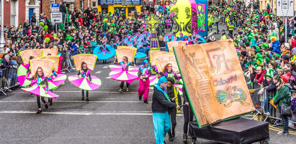 La Parade de la St Patrick à Dublin - 
William Murphy - cc