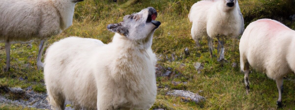 Des moutons chantant en chœur en Irlande
