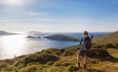 A hiker in Dingle, Ireland - © senicer