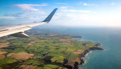 A plane over Ireland - © Gabriel Cassan