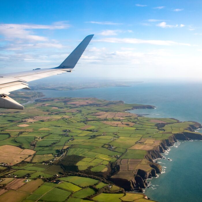 A plane over Ireland - © Gabriel Cassan