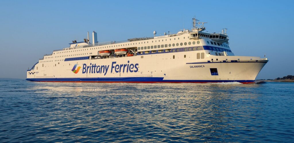 Brittany Ferries' Salamanca ferry operates from Cherbourg to Rosslare and also from Bilbao to Rosslare - © BRITTANY FERRIES