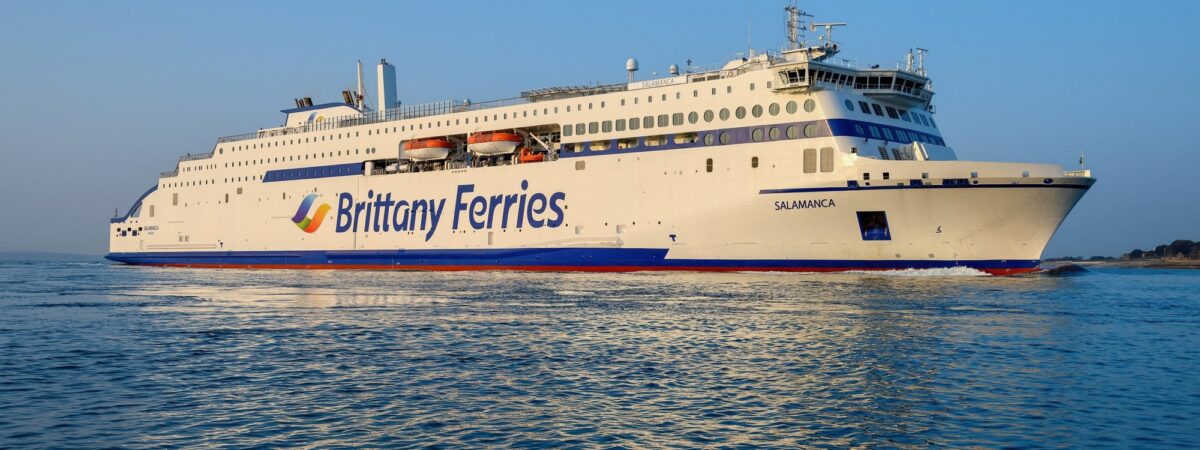 Brittany Ferries' Salamanca ferry operates from Cherbourg to Rosslare and also from Bilbao to Rosslare - © BRITTANY FERRIES