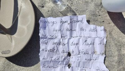 Message d'une bouteille à la mer -