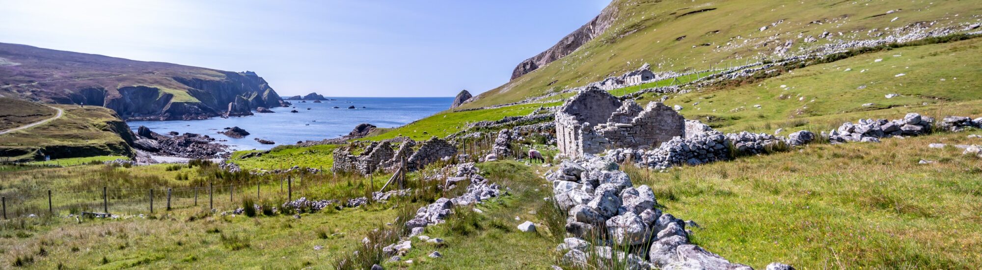 Abandoned Irish villages