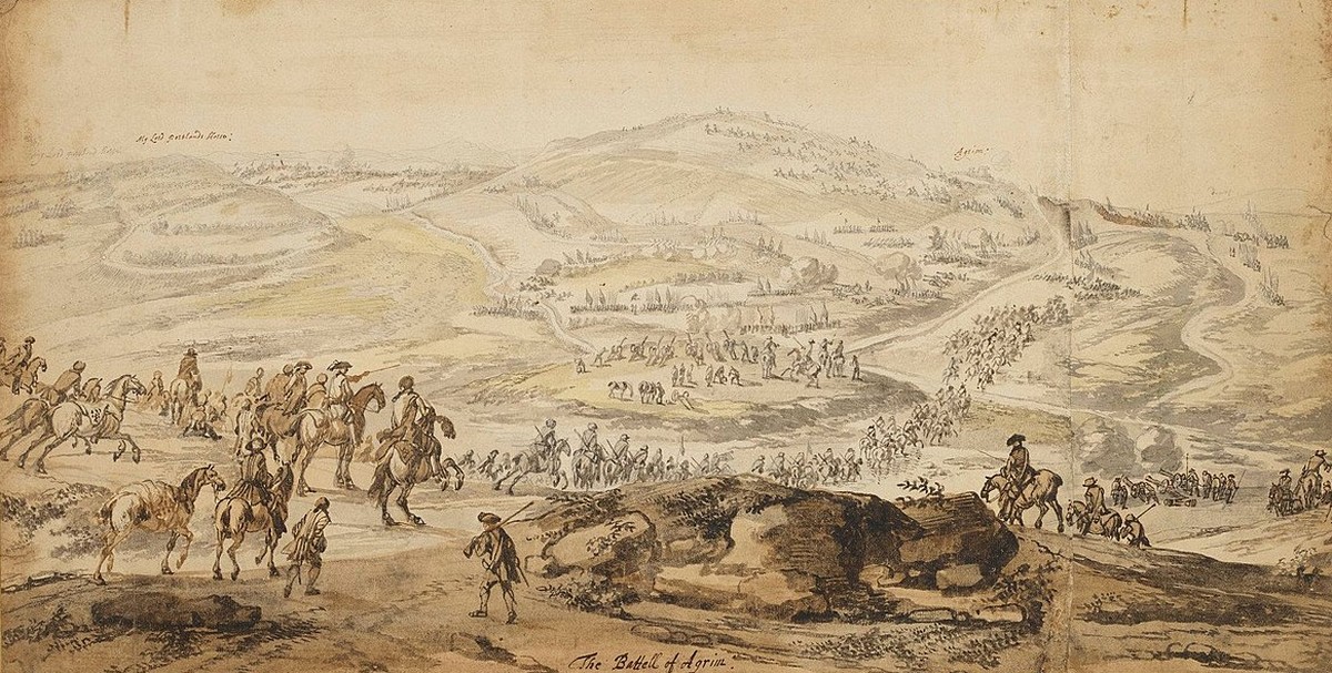 La Bataille d'Aughrim - Jan Wyk - Public domain