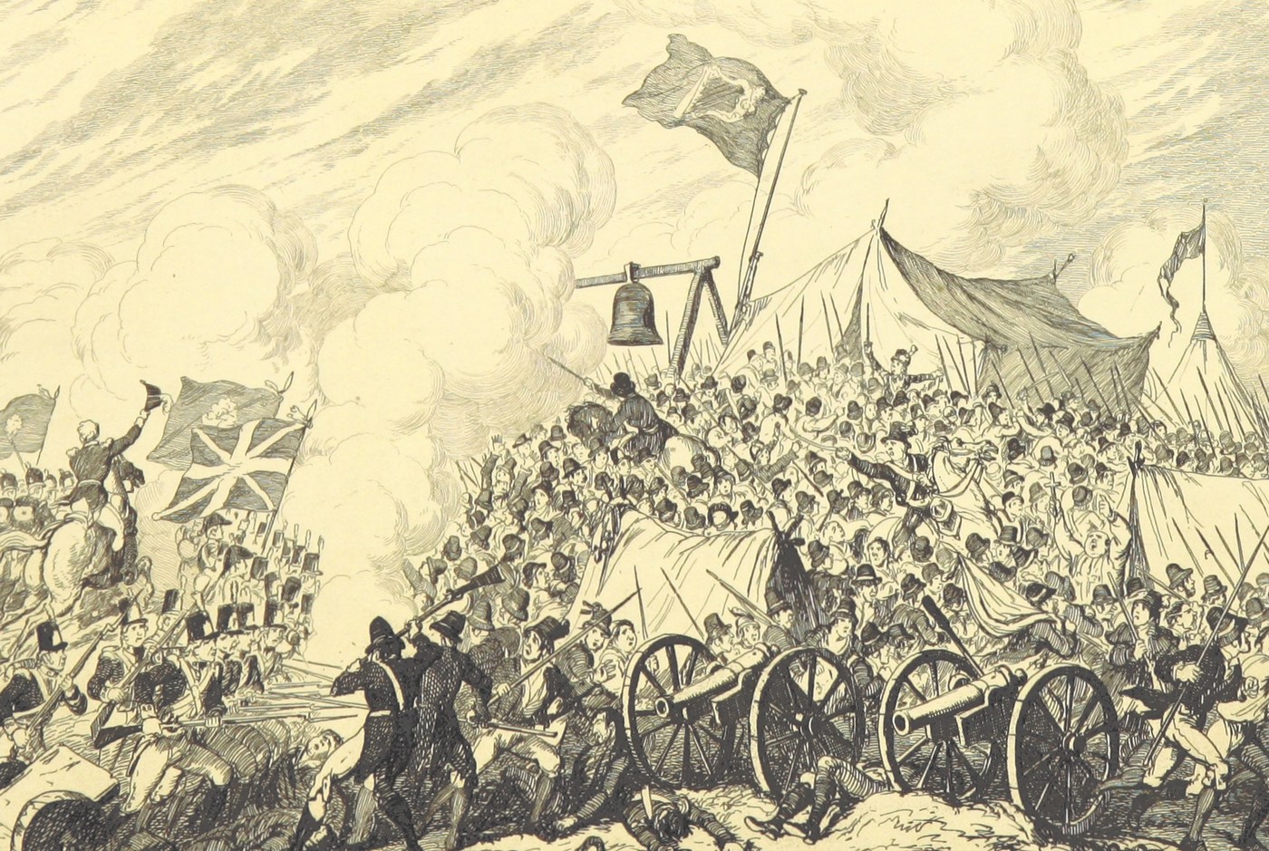 La Bataille de Vinegar Hill (1798) - Public Domain