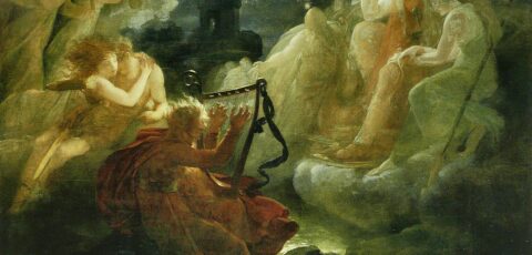 Représentation de Oisín et son voyage à Tir na nÓg