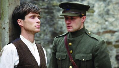 Pádraic Delaney on the right in the film The Wind That Shakes the Barley