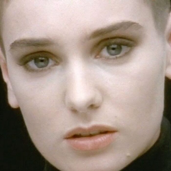 Sinéad O'Connor in the "Nothing Compares 2 U" clip