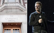 Bono et The Edge se séparent du Clarence Hotel à Dublin