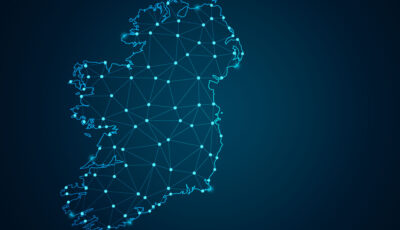 Carte de l'Irlande -