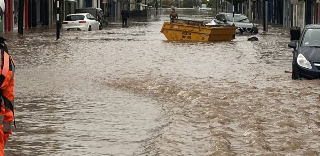 Midleton inondée