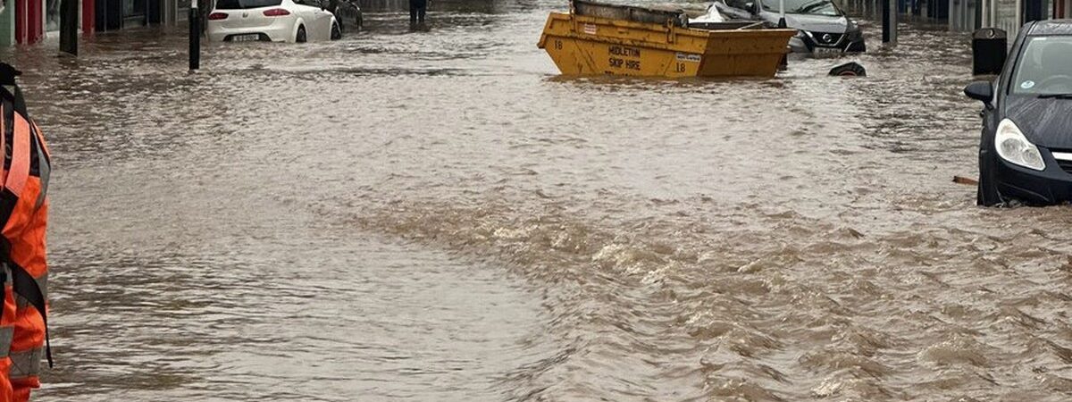 Midleton inondée