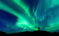 Une aurore boréale en Irlande - basiczto