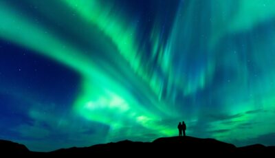 Une aurore boréale en Irlande - basiczto