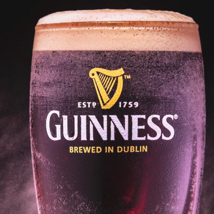 The Black and Black cocktail - https://shaunlang.com/guinness