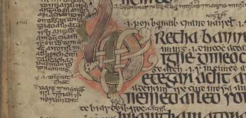Manuscrit du XIVème siècle présentant la Loi de Brehon -