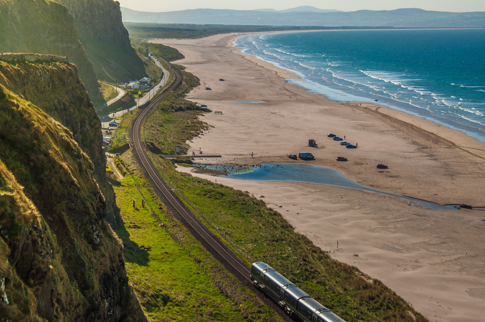 A train crossing Northern Ireland - © pfeifferv  