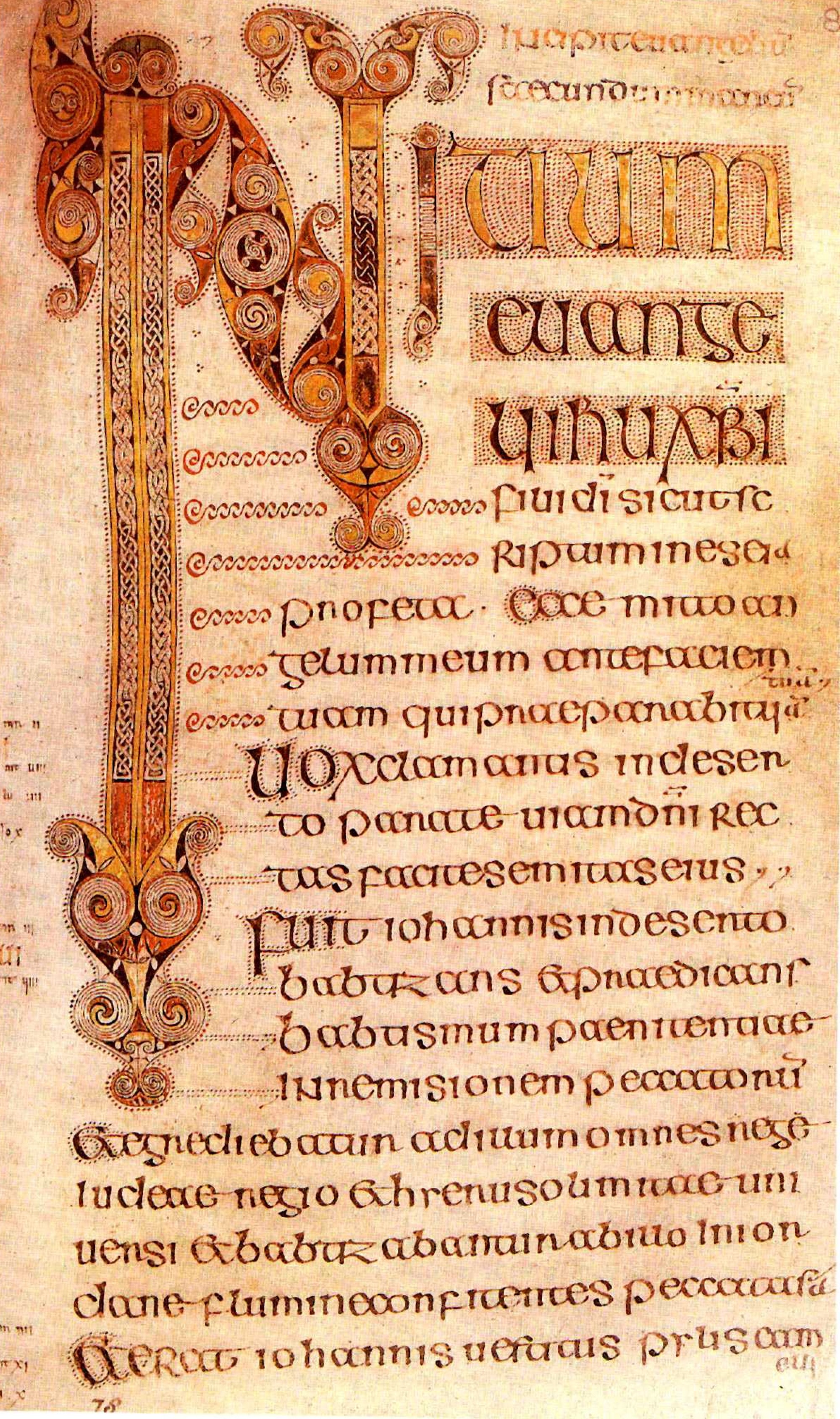 The Book of Durrow - Public domain