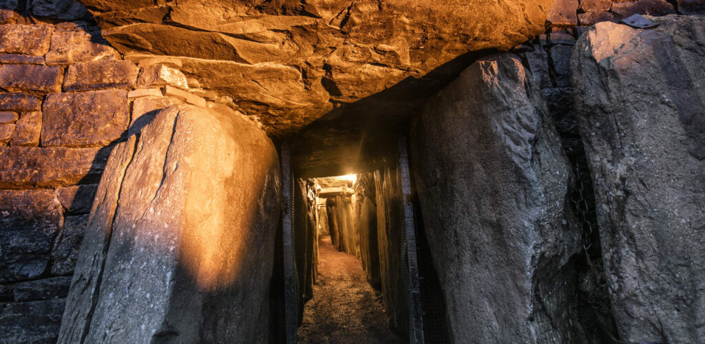Light floods into Newgrange for the winter solstice - ©Fáilte Ireland/Tourism Ireland